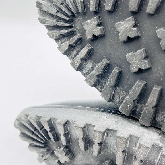 Michael Kors Kyle Lace Up Ankle Bootie Leather Black Size 6M Brand New - Picture 4 of 12